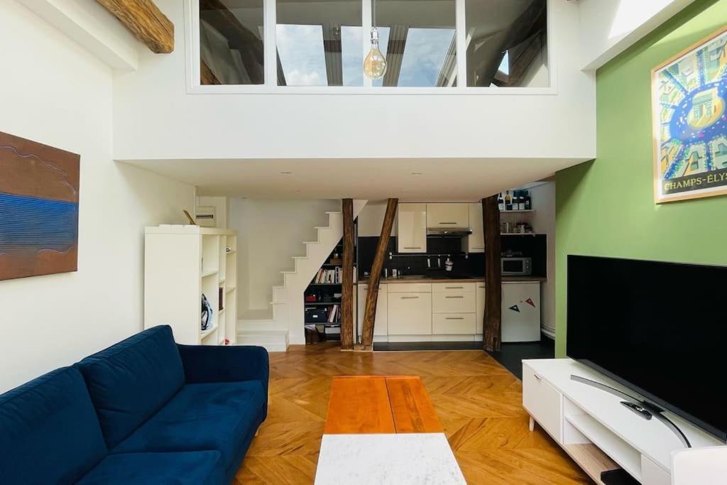 Bright Duplex On The Top Floor - Close To Opera Париж Екстериор снимка
